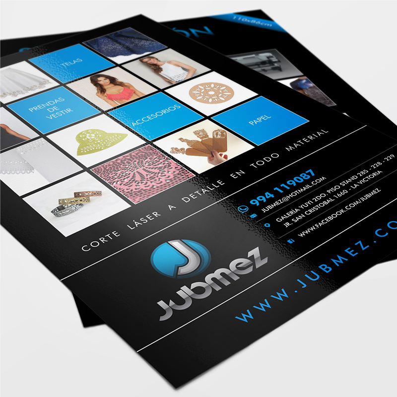 Flyer 11 x 17.8 cm Couche de 350 gr IMPRESO